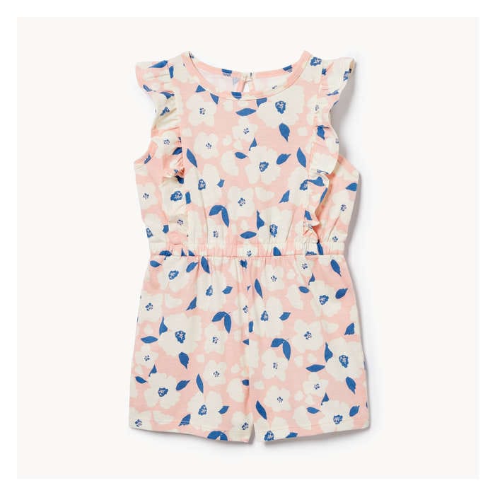 Toddler Girls' Knit Romper